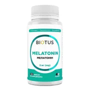Мелатонін, Biotus Melatonin, 100 капсул Мелатонін, Biotus Melatonin, 100 капсул