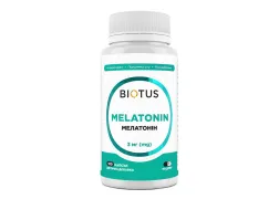 Мелатонін, Biotus Melatonin, 100 капсул Мелатонін, Biotus Melatonin, 100 капсул