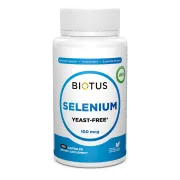 Селен, Biotus Selenium без дріжджів, 100 мкг, 100 капсул