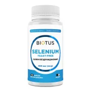 Селен, Biotus Selenium без дріжджів, 400 мкг, 100 капсул
