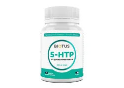 5-HTP (5-гідрокситриптофан), Biotus 5-HTP, 100 мг, 60 капсул 5-HTP (5-гідрокситриптофан), Biotus 5-HTP, 100 мг, 60 капсул
