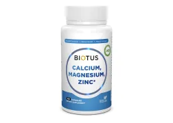 Кальцій, магній, цинк та вітамін D3, Biotus Calcium, Magnesium, Zinc та Vitamin D3, 100 капсул Кальцій, магній, цинк та вітамін D3, Biotus Calcium, Magnesium, Zinc та Vitamin D3, 100 капсул