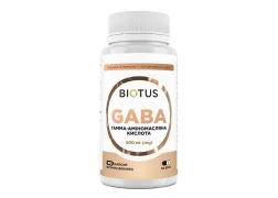 ГАМК (гамма-аміномасляна кислота), Biotus GABA, 100 капсул ГАМК (гамма-аміномасляна кислота), Biotus GABA, 100 капсул