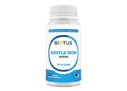 Залізо, Biotus Gentle Iron, 25 мг, 100 капсул Залізо, Biotus Gentle Iron, 25 мг, 100 капсул