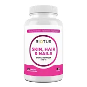 Комплекс для шкіри, волосся, нігтів Hair, Skin & Nails, Biotus, 120 таблеток