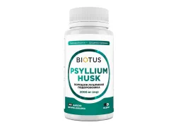Подорожник, Psyllium Husk, Biotus, порошок лушпиння, 2000 мг Подорожник, Psyllium Husk, Biotus, порошок лушпиння, 2000 мг