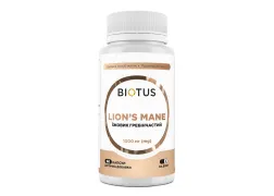 Їжовик гребінчастий, Biotus Lion's Mane 1000 мг Їжовик гребінчастий, Biotus Lion's Mane 1000 мг