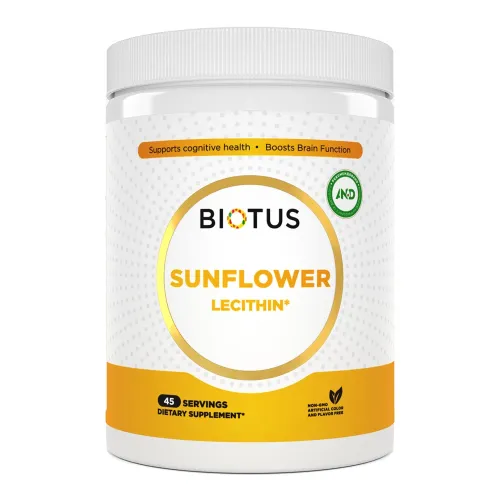 Лецитин соняшниковий, Biotus Lecithin Sunflower, 454 г - Фото№1 Лецитин соняшниковий, Biotus Lecithin Sunflower, 454 г - Фото№1