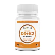 Вітамін D3+К2, Biotus Vitamin D3+K2, 5000 МО/50 мкг Вітамін D3+К2, Biotus Vitamin D3+K2, 5000 МО/50 мкг