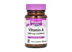 Витамин А Bluebonnet Nutrition Vitamin A 3000 mcg (10,000 IU), 100 капсул Витамин А Bluebonnet Nutrition Vitamin A 3000 mcg (10,000 IU), 100 капсул