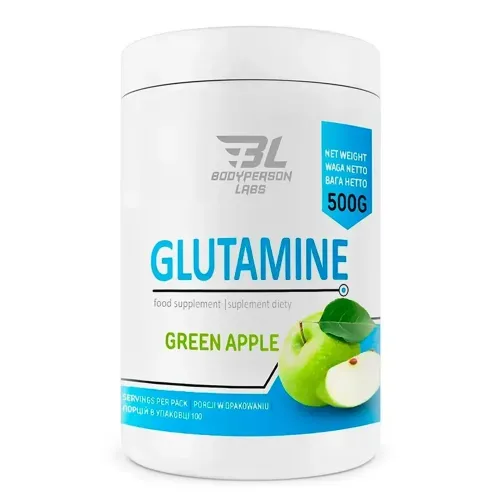 Амінокислоти Bodyperson Labs Glutamine Apple, 500 г - Фото№1 Амінокислоти Bodyperson Labs Glutamine Apple, 500 г - Фото№1