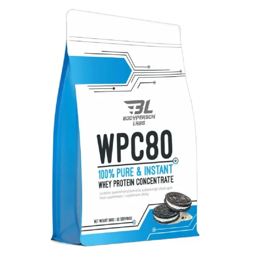 Протеїн WPC 80 Oreo Bodyperson Labs, 900 г - Фото№1 Протеїн WPC 80 Oreo Bodyperson Labs, 900 г - Фото№1