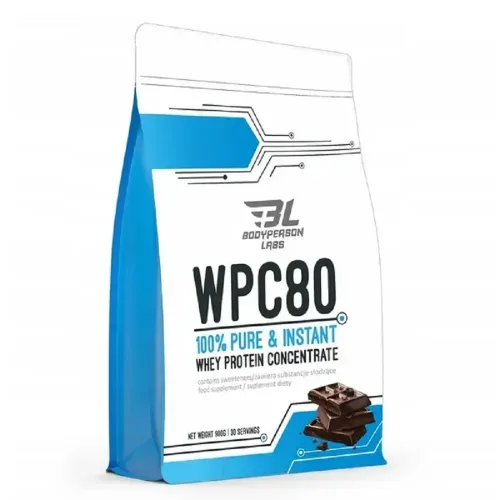 Протеїн WPC 80 Chocolate Bodyperson Labs, 900 г - Фото№1 Протеїн WPC 80 Chocolate Bodyperson Labs, 900 г - Фото№1