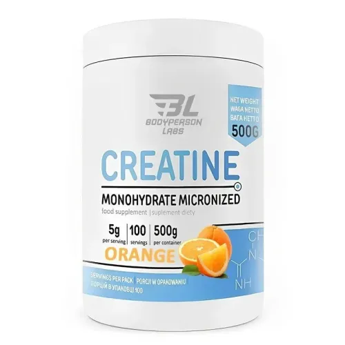 Креатин Bodyperson Labs Creatine monohydrate Orange, 500 г - Фото№1 Креатин Bodyperson Labs Creatine monohydrate Orange, 500 г - Фото№1