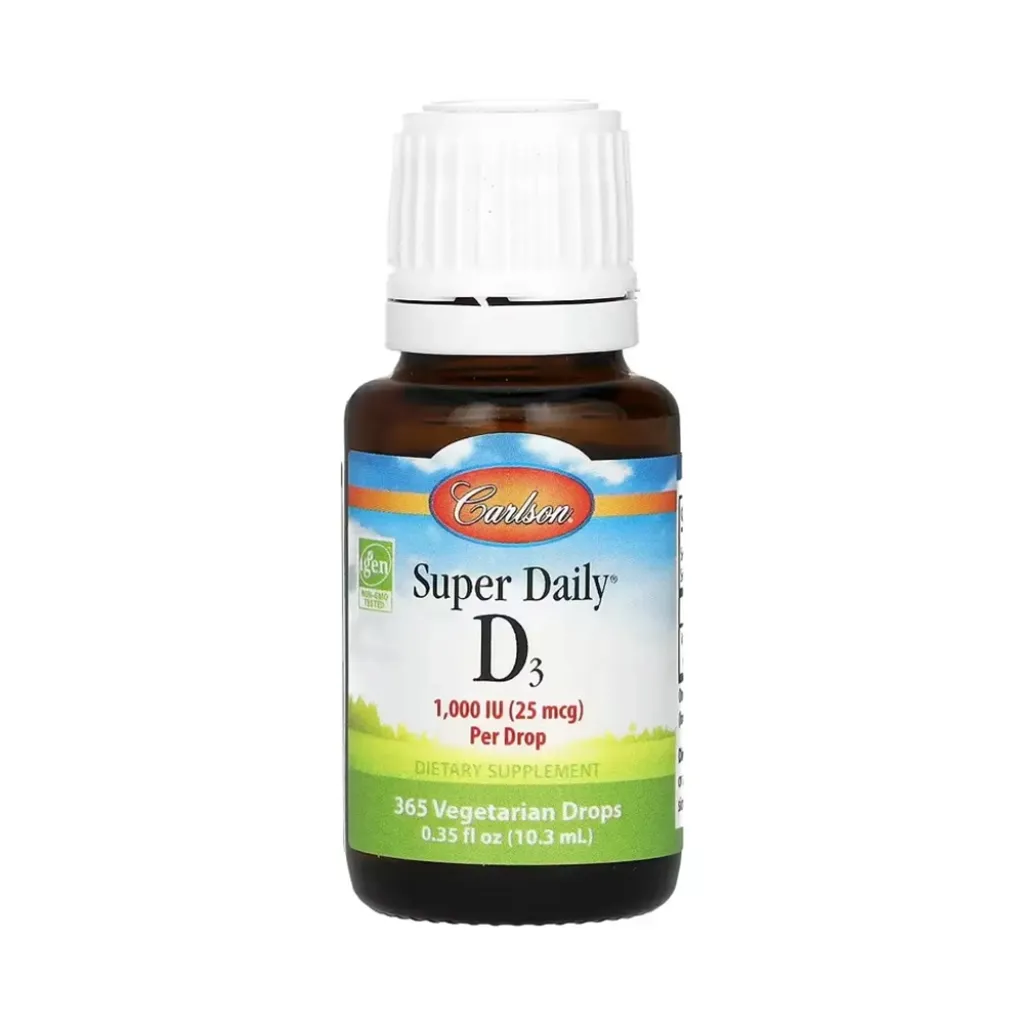 Витамин Д Carlson Laboratories Super Daily D3 1000IU, 10.3 мл