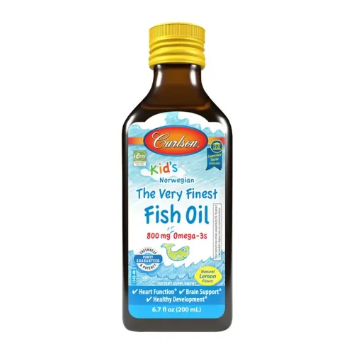Риб'ячий жир для дітей Carlson Labs Kids VFFO, 200 мл - Фото№1 Риб'ячий жир для дітей Carlson Labs Kids VFFO, 200 мл - Фото№1