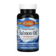 Олія лосося Carlson Laboratories Salmon Oil, 50 капсул Олія лосося Carlson Laboratories Salmon Oil, 50 капсул