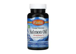 Олія лосося Carlson Laboratories Salmon Oil, 50 капсул