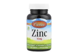 Дієтична добавка Цинк Carlson Laboratories Zinc 15mg, 250 таблеток