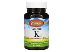 Вітамін К,Vitamin K2 MK-4 Carlson Laboratories, 60 капсул
