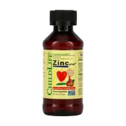 Дієтична добавка цинк Zinc Plus Liquid ChildLife Essentials Natural Mango Strawberry, 118 мл