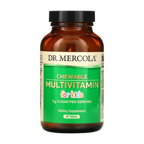 Мультивитамины с микроэлементами для детей Dr. Mercola Chewable Multivitamin, 60 таблеток - Фото№1 Мультивитамины с микроэлементами для детей Dr. Mercola Chewable Multivitamin, 60 таблеток - Фото№1