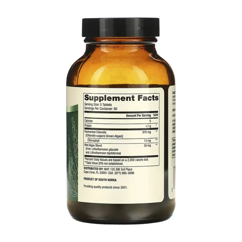 Диетическая добавка Dr. Mercola Хлорофилл Fermented Chlorella, 450 таблетки Диетическая добавка Dr. Mercola Хлорофилл Fermented Chlorella, 450 таблетки