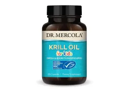 Масло криля Dr. Mercola Krill Oil for Kids, 60 капсул