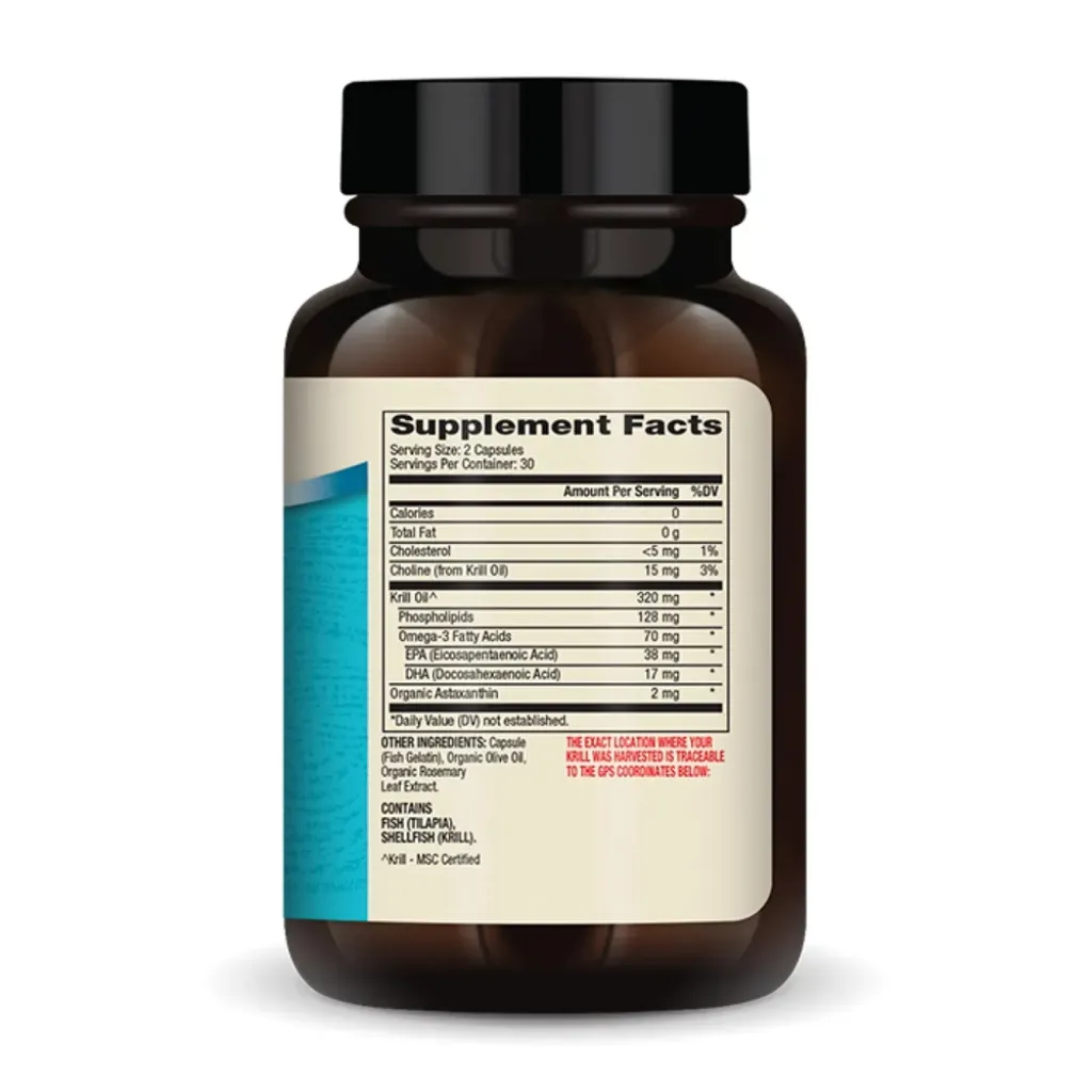 Масло криля Dr. Mercola Krill Oil for Kids, 60 капсул Масло криля Dr. Mercola Krill Oil for Kids, 60 капсул