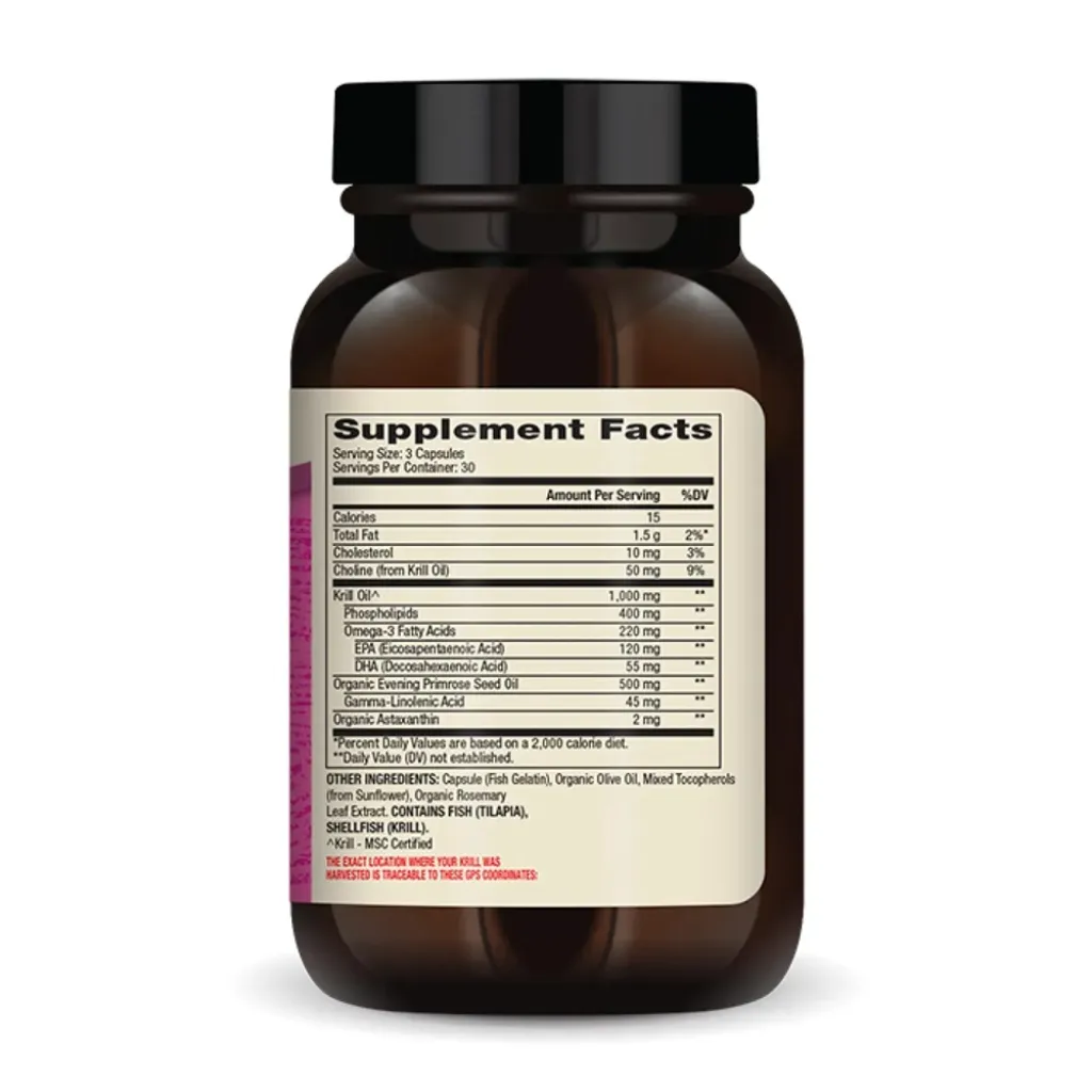 Олія криля Dr. Mercola Krill Oil for Women, 90 капсул Олія криля Dr. Mercola Krill Oil for Women, 90 капсул