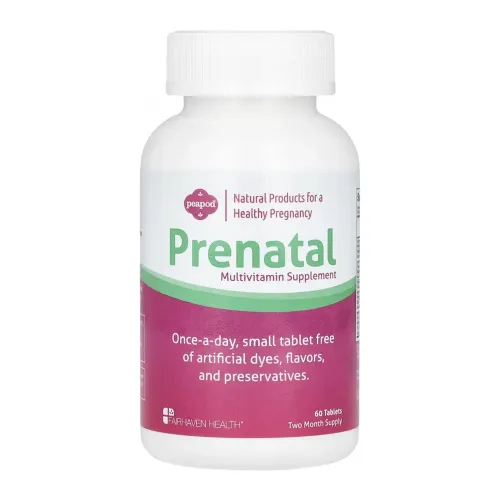 Мультивитамины для беременных Fairhaven Health PeaPod Prenatal, 60 таблеток - Фото№1 Мультивитамины для беременных Fairhaven Health PeaPod Prenatal, 60 таблеток - Фото№1