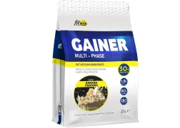 Гейнеры и углеводы Gainer Banana Pudding FitWin, 1500 г Гейнеры и углеводы Gainer Banana Pudding FitWin, 1500 г