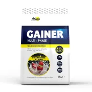 Гейнери та вуглеводи Gainer Strawberry and Cream FitWin, 1500 г