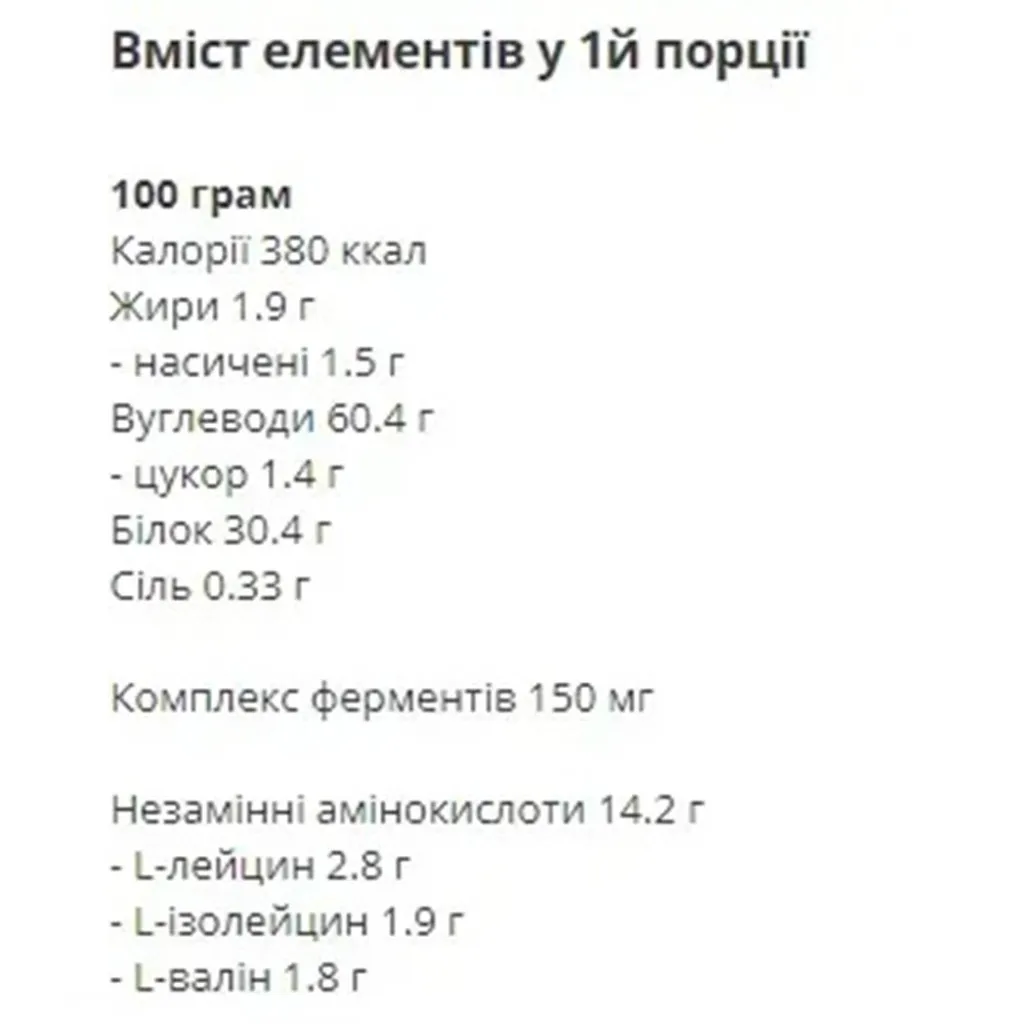 Гейнери та вуглеводи Gainer Strawberry and Cream FitWin, 1500 г