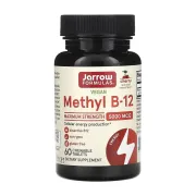Вітамін В12 Jarrow Formulas Methyl B-12 Methylcobalamin 5000mcg, 60 жувальних таблеток Вітамін В12 Jarrow Formulas Methyl B-12 Methylcobalamin 5000mcg, 60 жувальних таблеток