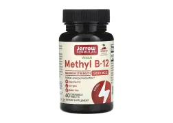 Витамин В12 Jarrow Formulas Methyl B-12 Methylcobalamin 5000mcg, 60 жевательных таблеток Витамин В12 Jarrow Formulas Methyl B-12 Methylcobalamin 5000mcg, 60 жевательных таблеток
