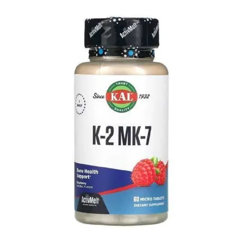 Витамин К, K-2 MK-7 ActivMelt KAL 100 mcg, 60 таблеток - Фото№1