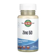 Дієтична добавка Цинк KAL Zinc 50, 60 таблеток Дієтична добавка Цинк KAL Zinc 50, 60 таблеток