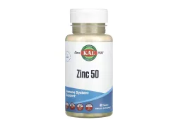 Дієтична добавка Цинк KAL Zinc 50, 60 таблеток