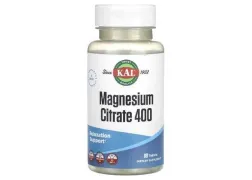 Магній Magnesium Citrate 400mg KAL, 60 таблеток