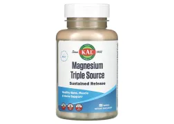 Магній Magnesium Sustained Release Triple Source 500mg KAL, 100 таблеток