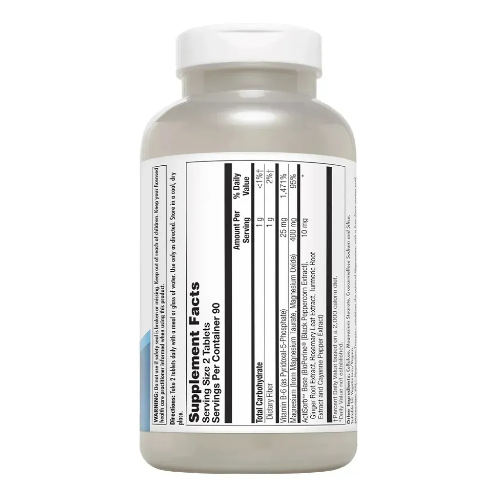 Магній Magnesium Taurate KAL, 90 таблеток Магній Magnesium Taurate KAL, 90 таблеток