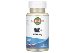 Антиоксиданти NAC+ 600 mg KAL, 30 капсул