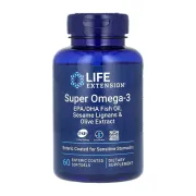 Омега Super Omega-3 EPA/DHA Fish Oil Sesame Lignans & Olive Extract Enteric Coated, 60 капсул Омега Super Omega-3 EPA/DHA Fish Oil Sesame Lignans & Olive Extract Enteric Coated, 60 капсул