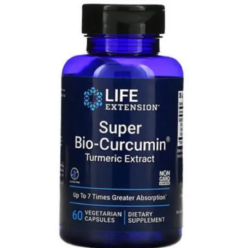 Витамин C Super Bio-Curcumin® Экстракт куркумы Life Extension 400 мг, 60 капсул - Фото№1