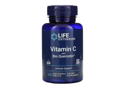 Витамин С+ био-кверцетин Life Extension Vitamin C and Bio-Quercetin Phytosome, 60 таблеток