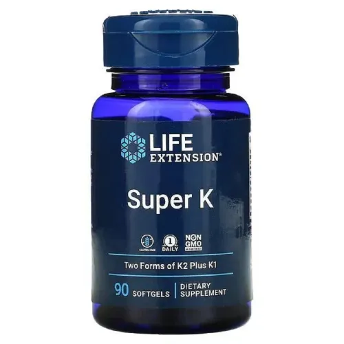 Витамин К, Super K Life Extension, 90 мягких капсул - Фото№1 Витамин К, Super K Life Extension, 90 мягких капсул - Фото№1