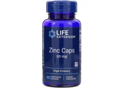 Диетическая добавка цинк Zinc Caps 50mg Life Extension, 90 капсул