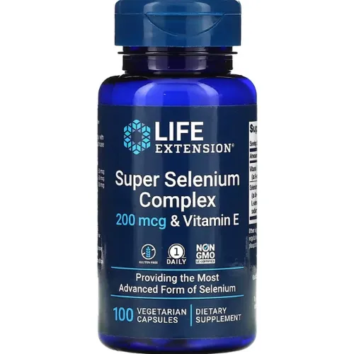 Дієтична добавка Селен Super Selenium Complex 200 mcg Life Extension, 100 капсул - Фото№1 Дієтична добавка Селен Super Selenium Complex 200 mcg Life Extension, 100 капсул - Фото№1
