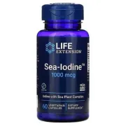 Дієтична добавка Йод Sea-Iodine 1000mcg Life Extension, 60 капсул